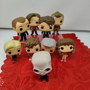 9X Funko Pop! Vinyl: Dr. Who LOT of 9 (No Boxes)